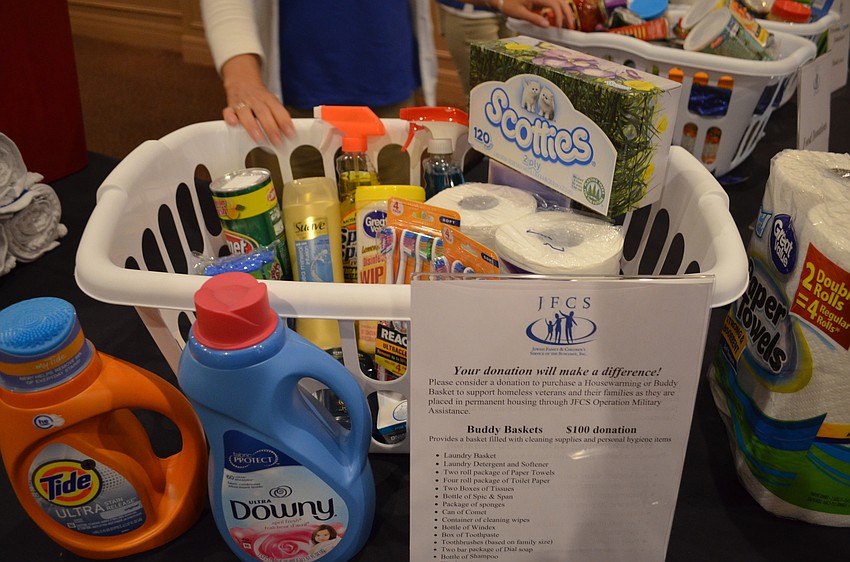 Part of the Operation Military Assistance Program is the Basket Buddy for veterans transitioning to civilian life.