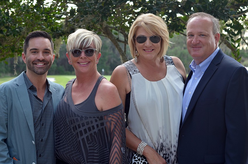 Dylonn Cole and Jane Bennett with Jill and John Raleigh