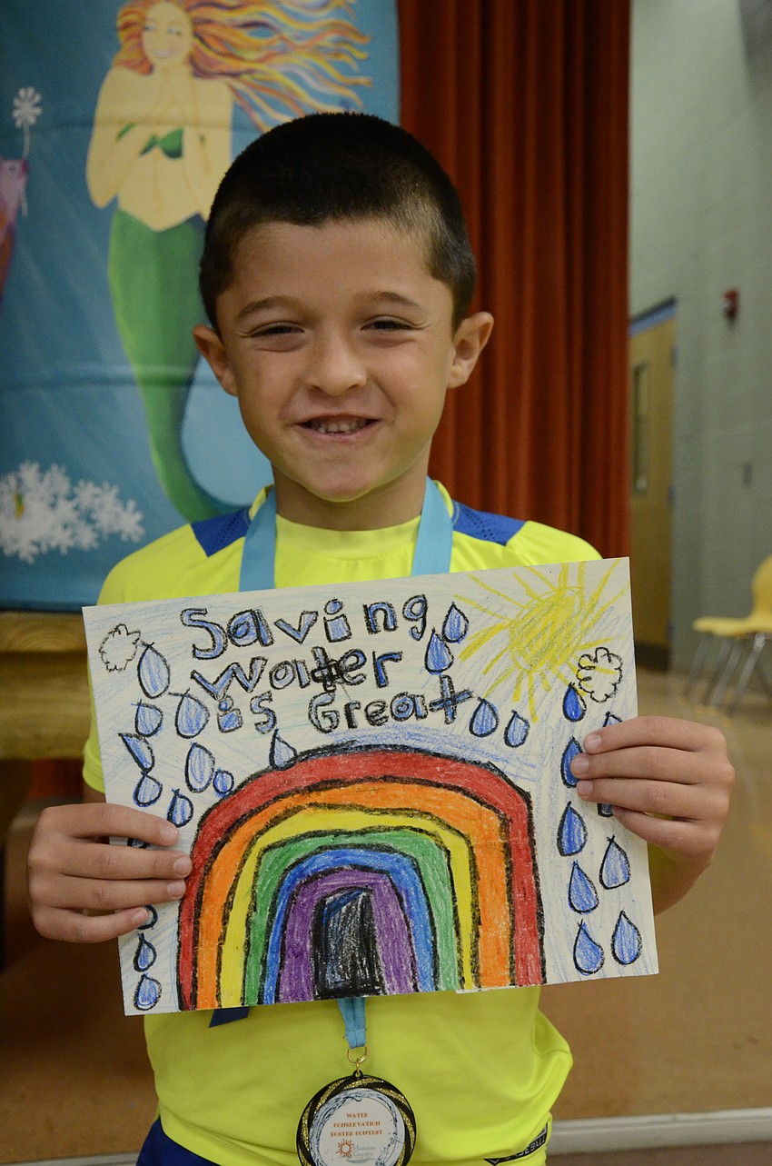 First-grader Dylan Neuweiler also placed first at state.