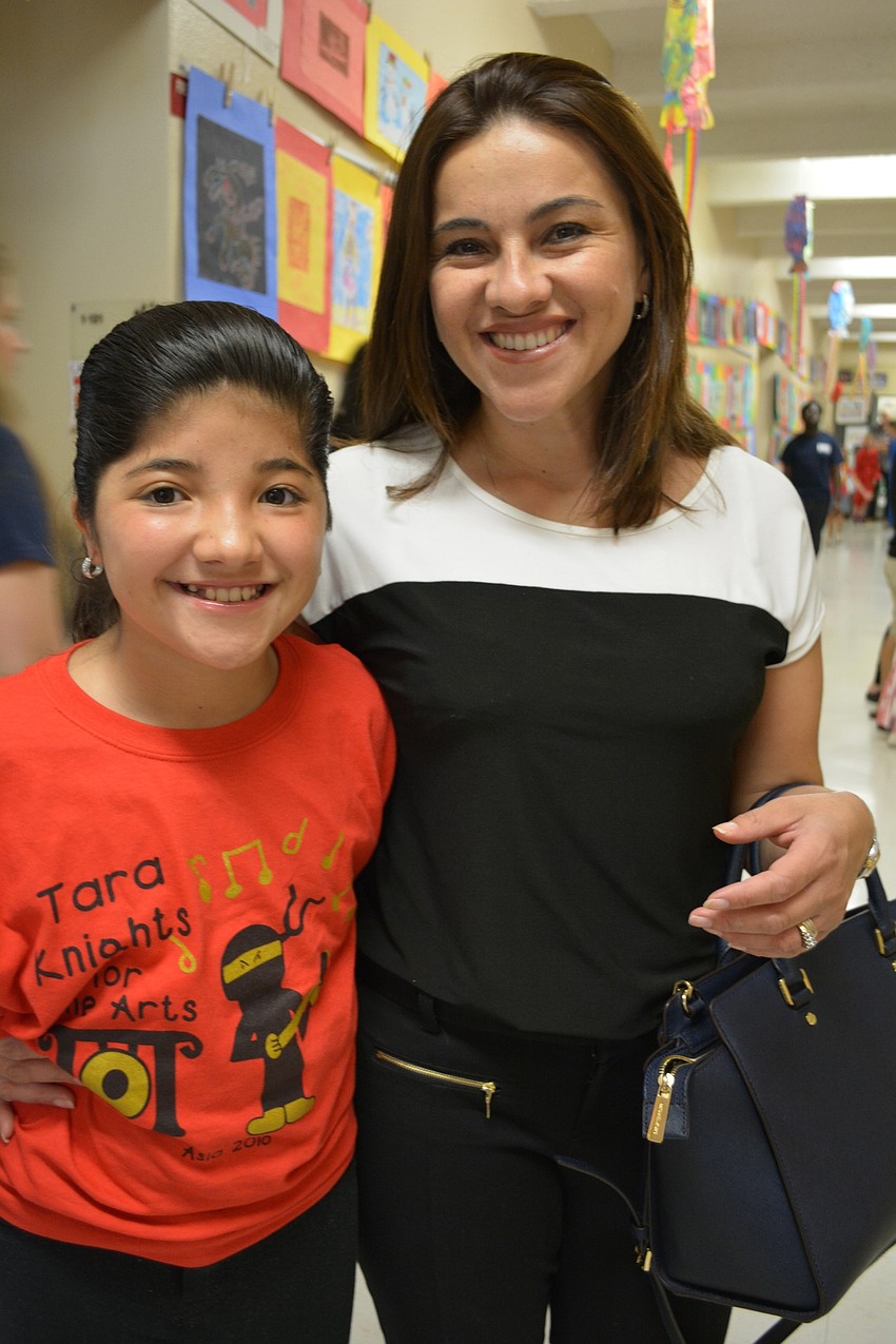 Gabriella Ramirez-Barrero spends time with her mom, Luz Barrero.