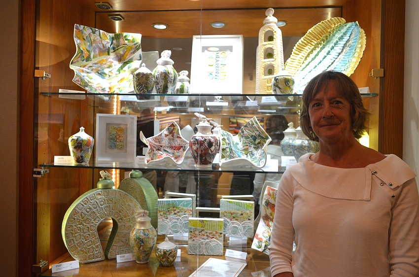 Mixed media artist Susan Shaffer