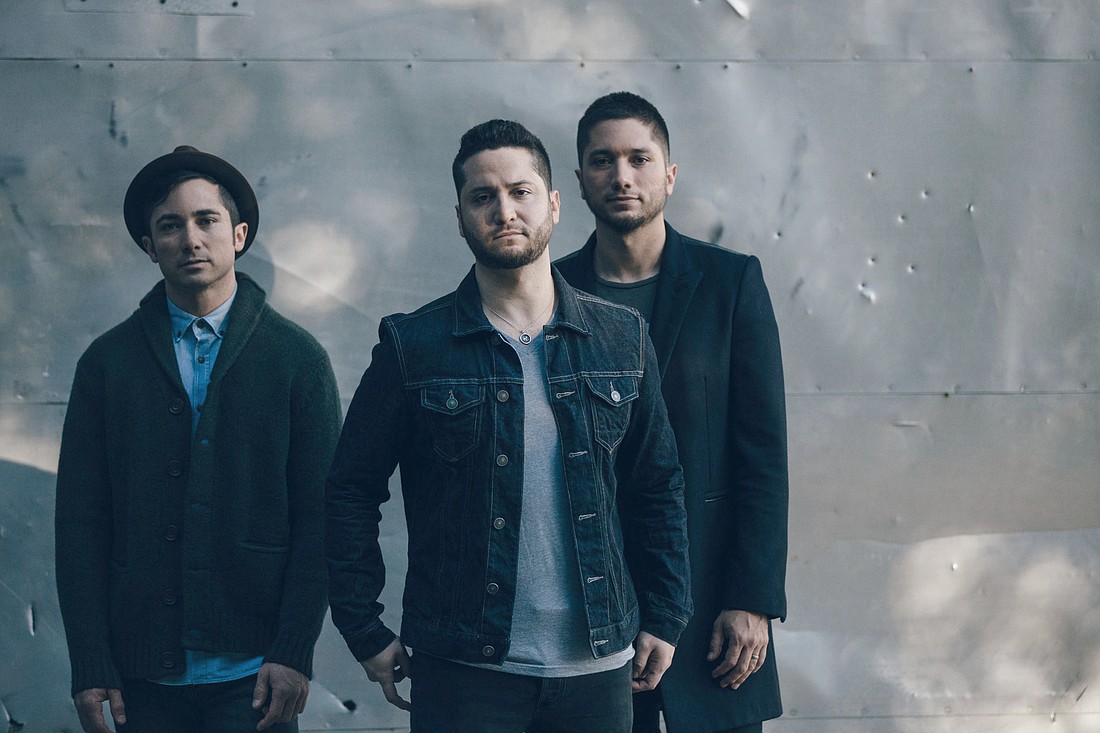 Photo courtesy of Eric Anderson. Sarasota-based Boyce Avenue is made up of three brothers: Daniel Manzano, left, 35, plays bass and percussion; Alejandro Manzano, 29, is lead vocals and plays piano and guitar; and Fabian Manzano, 31, right, plays guitar a