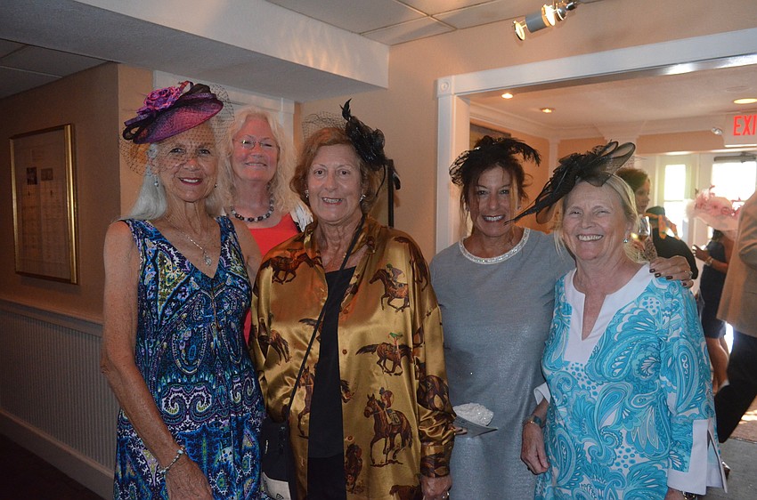 Mary Ann Robins, Linda Frease, Connie Hilwig, Karen Horowitz and Ingrid Crites