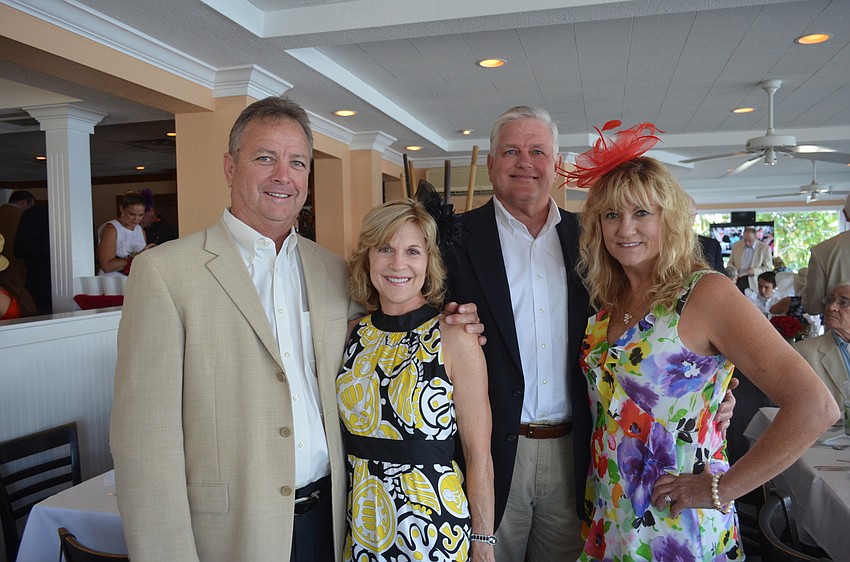 John and Janet McIntyre with Greg and Kristin Elwell