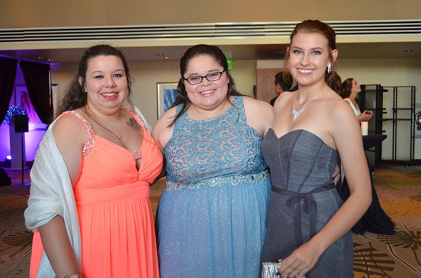 Felicia Fonte, Vanessa Herrera and Abby Slaughbaugh