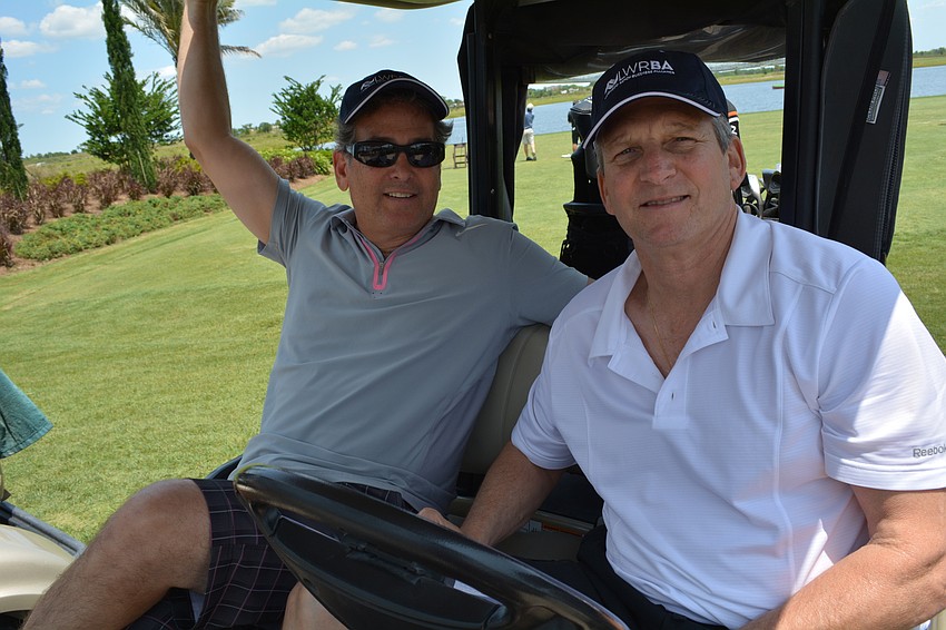 Chris Grentner and Tom Knieriem play for Dawson Insurance.