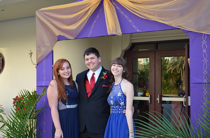 Victoria Gresbach, Jack Kirsch and Olivia Gasparoni