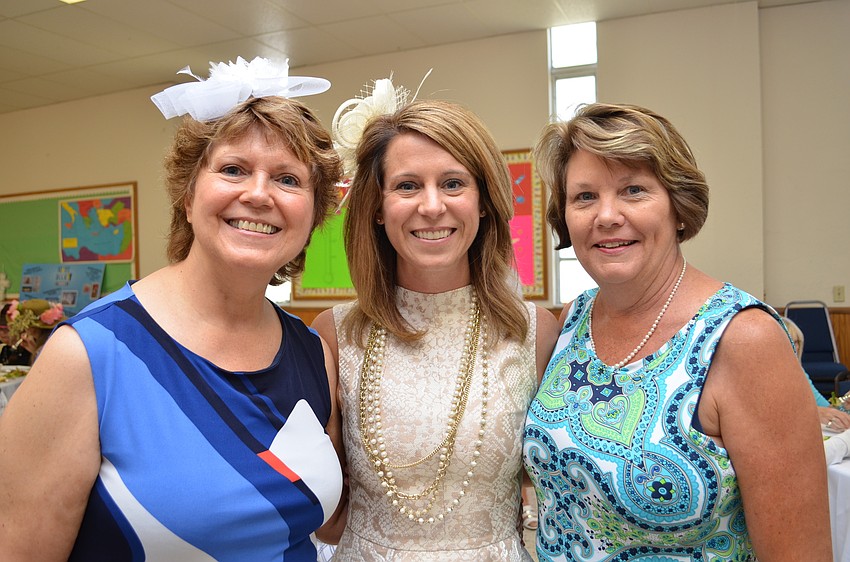Event chairs Alice Williams, Tina Granthon and Becky Reese