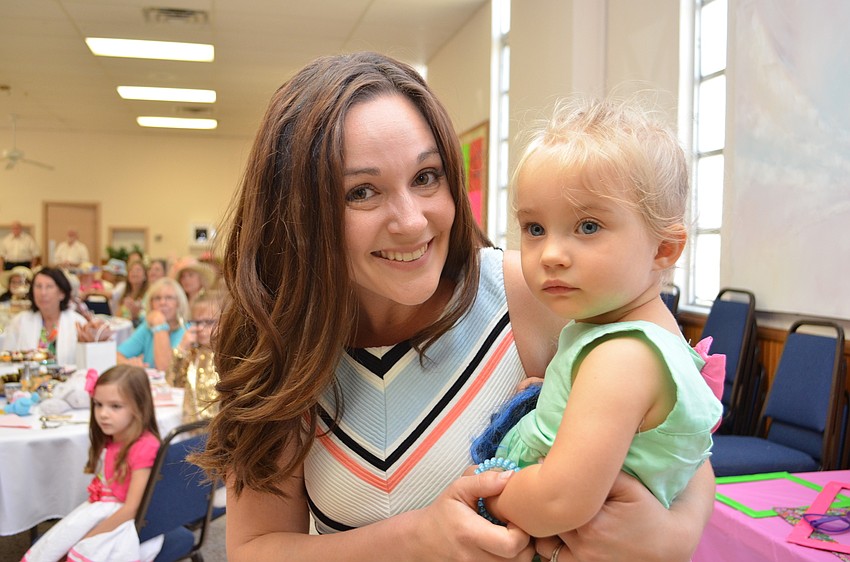 Aron Owens and her daughter Blue
