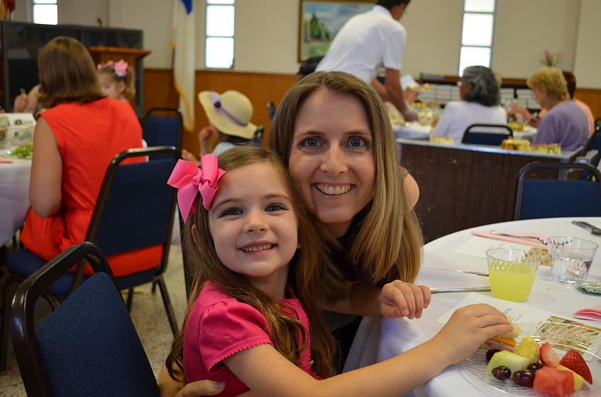 Layla Loeffel with her mother LeAnne