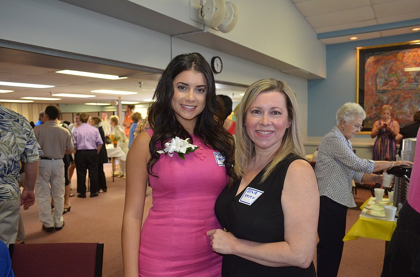 Scholarship recipient Alyssa Smith with mother, Josie