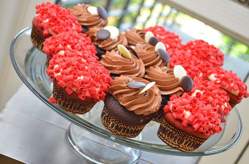 The Mother's Day brunch included sweets.