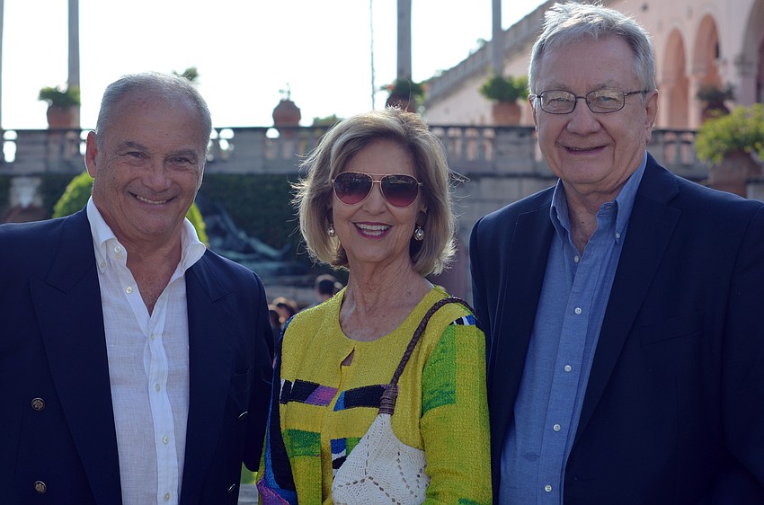 Paul Brooke with Myrna and John Welch