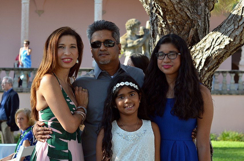 Carmen, Roland, Bella and Emma Outar