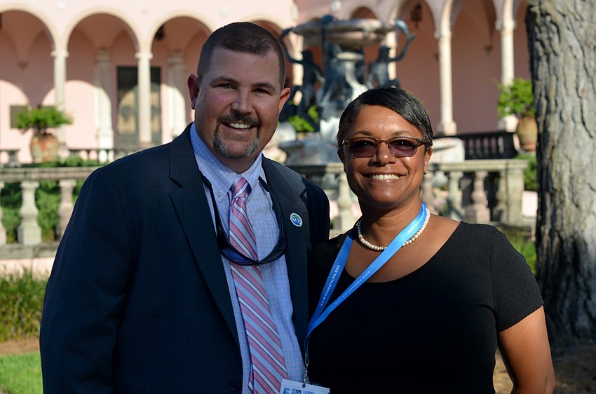 Jay Riley and Jennifer Wright