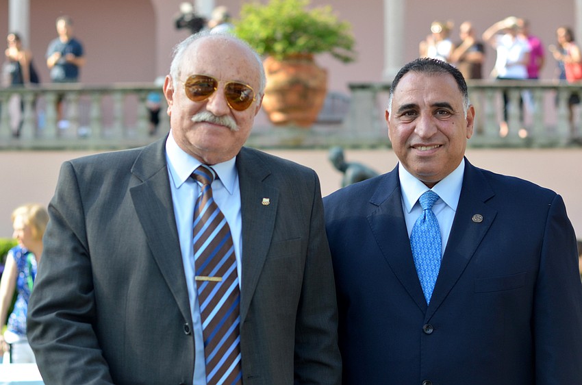 Jeneh Guemerh and Samy Awad