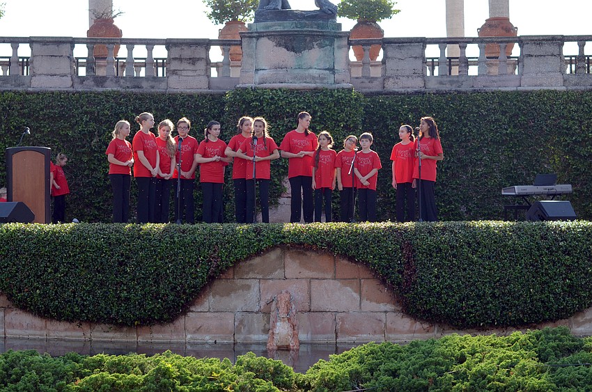The Players Kids performed at the Modern Pentathlon Opening Ceremonies.