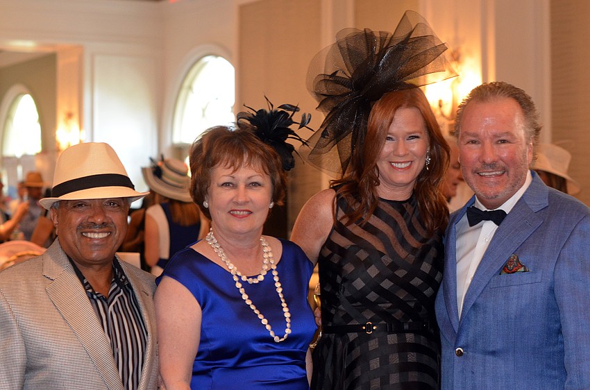 Ali and Gloria Bahaj with Terri and Michael Klauber