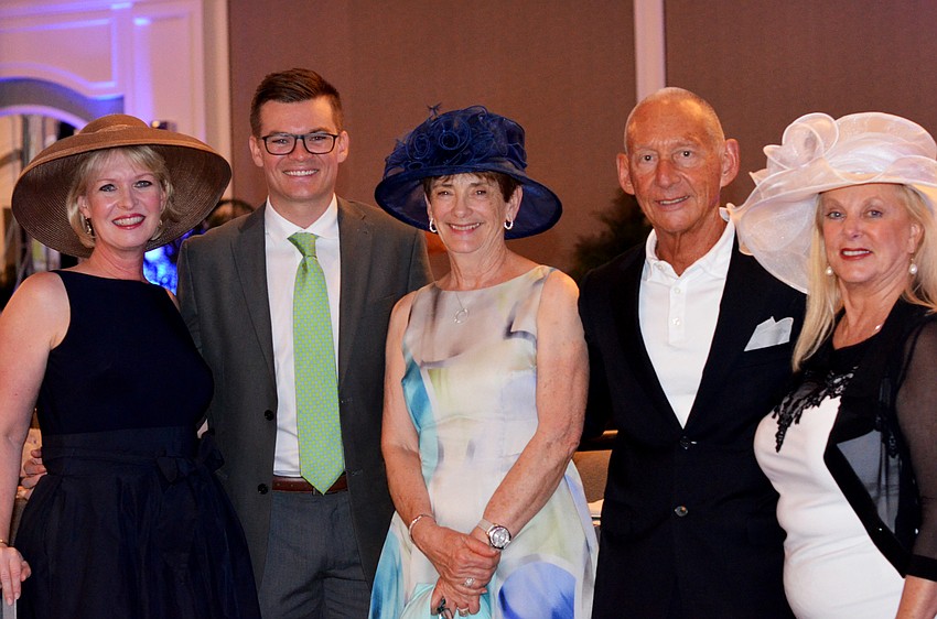 Veronica and Steven Brady with Linda and Keith Monda and Julie Harris