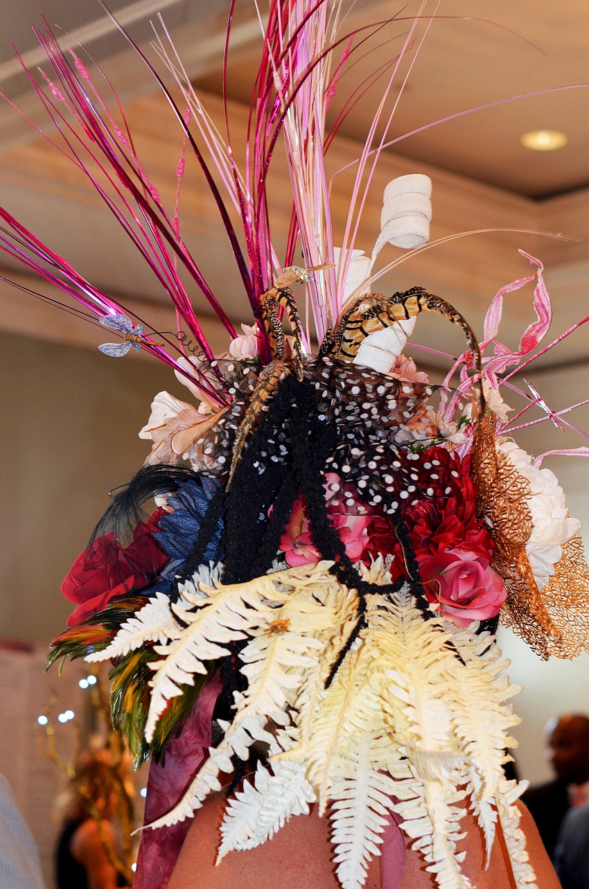 Dr. Anne Chauvet's handmade hat.