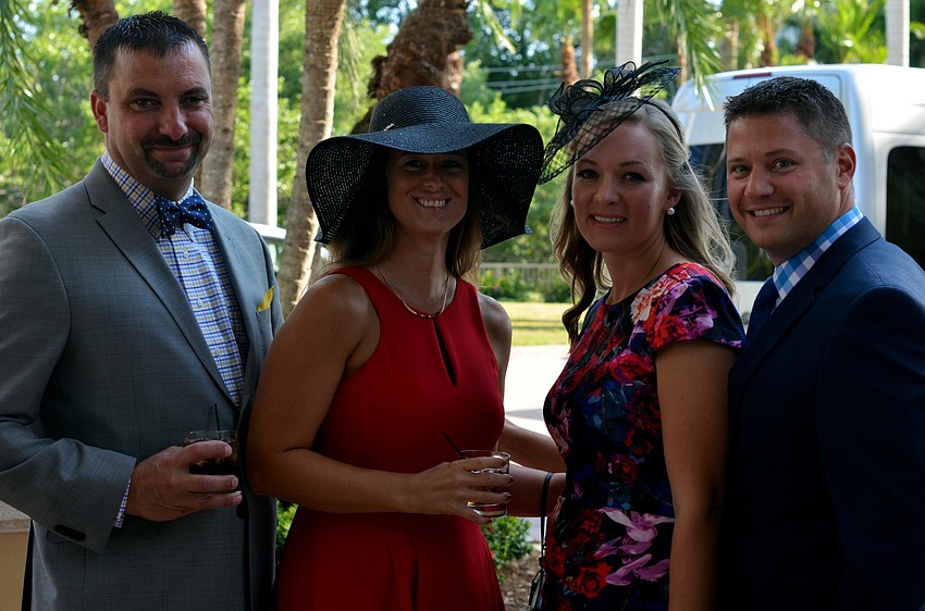 Ryan and Jennifer Juers with Cara and Josh Reynolds