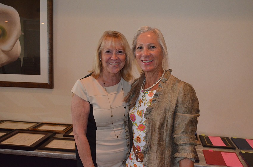 Executive Director Diana Corrigan and Executive Assistant Mary Czernyk