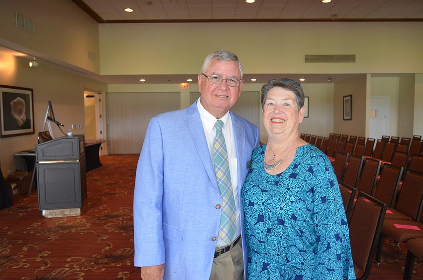 Board member Bill Carman with wife, Judy