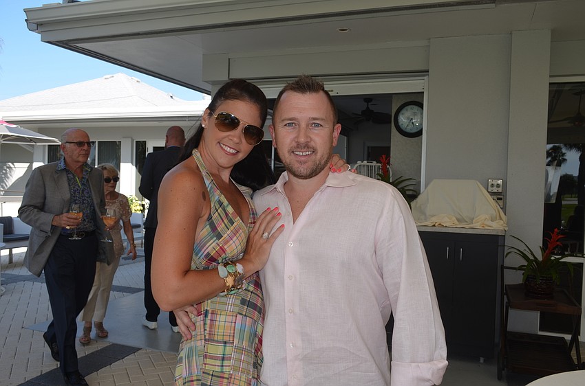 Jennifer Matteo, of Jennifer Matteo Event Planning, with husband, Matthew