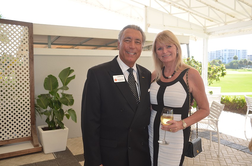 Andrew Vac, of Matusiak/Vac Real Estate Group, and Ramona Glanz, of National Awards
