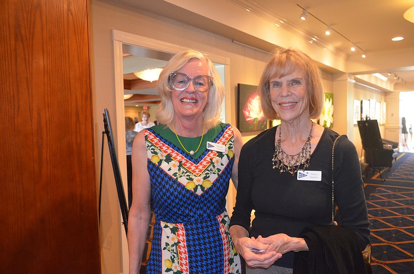 Annette Lloyd and Valerie Hopkins