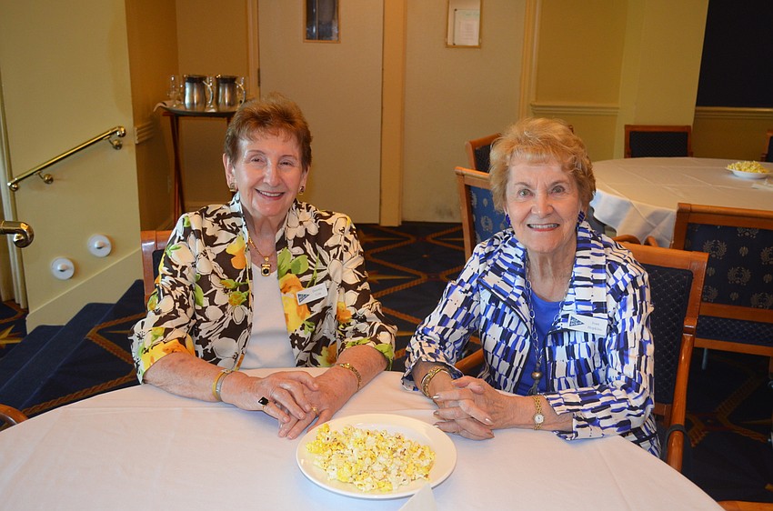 Dorothy Cole and Joan Hopkins