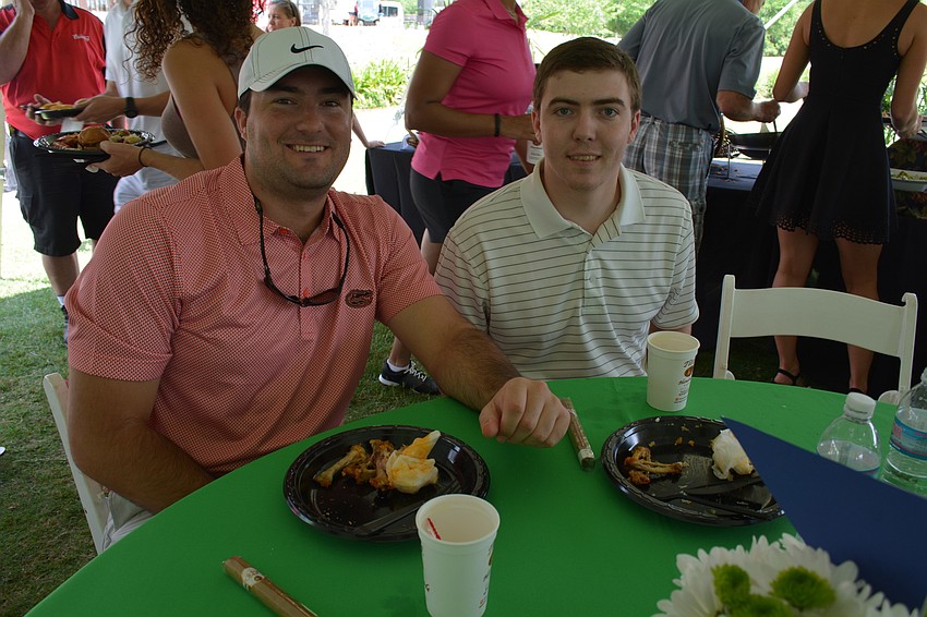 Davis and Bradley Bean, of Fernandina Beach, are cousins.