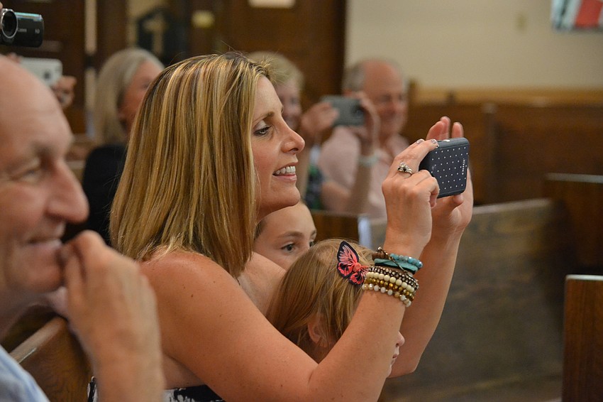 Lisa Arent captures the moment of her daughter Crosby Arent graduating.