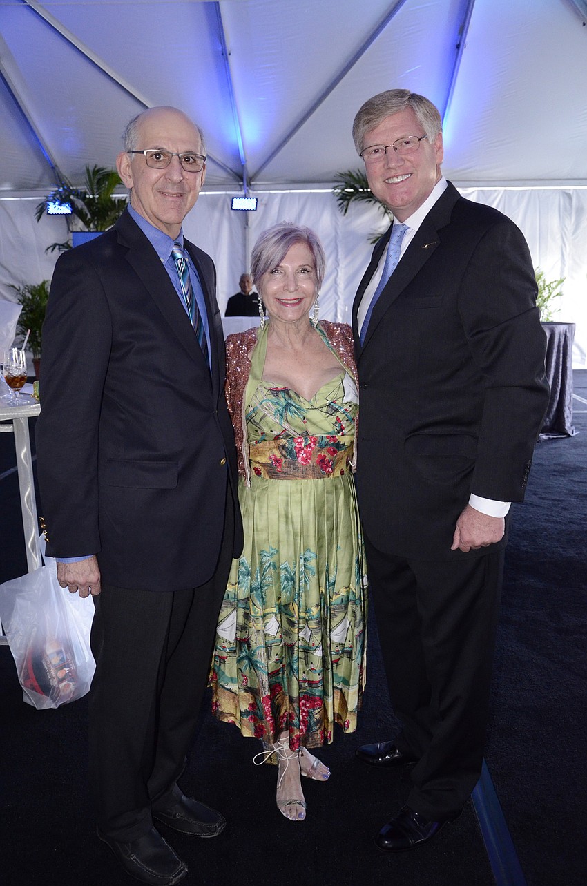 Stuart Rader, Gayle Coleman Rader and John Leshney