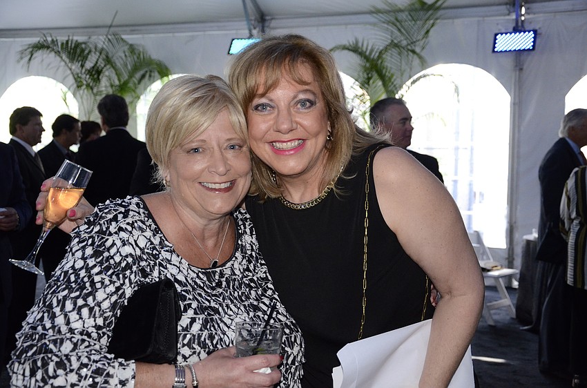 Renee Brokaw and Carol Adubato