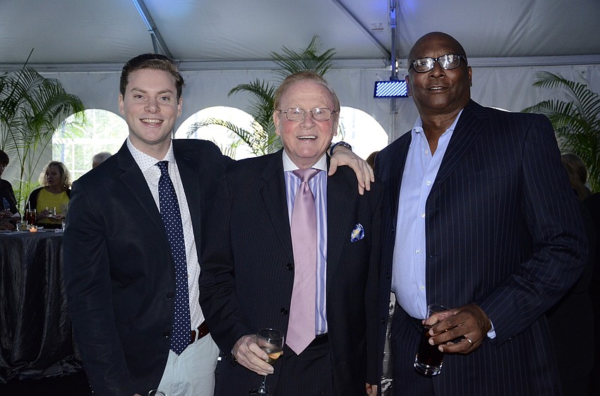 Adam and Richie Adubato and Gary Brokaw