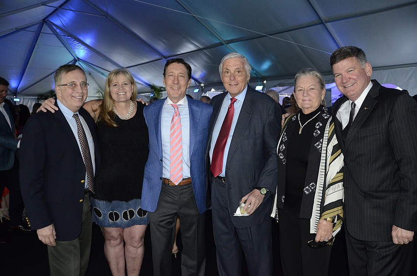 Ernest and Colleen Liebre, George Bodenheiner, Philip and Kim Lombardo and Ray Cole