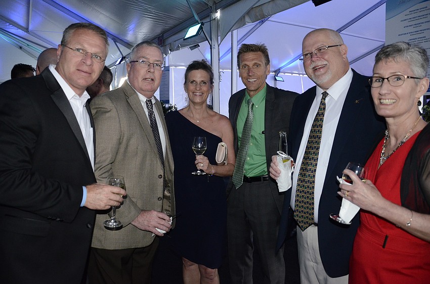 Todd Arnold, Mark Hague, Mel and John Eyster and Brian and Chris Frye