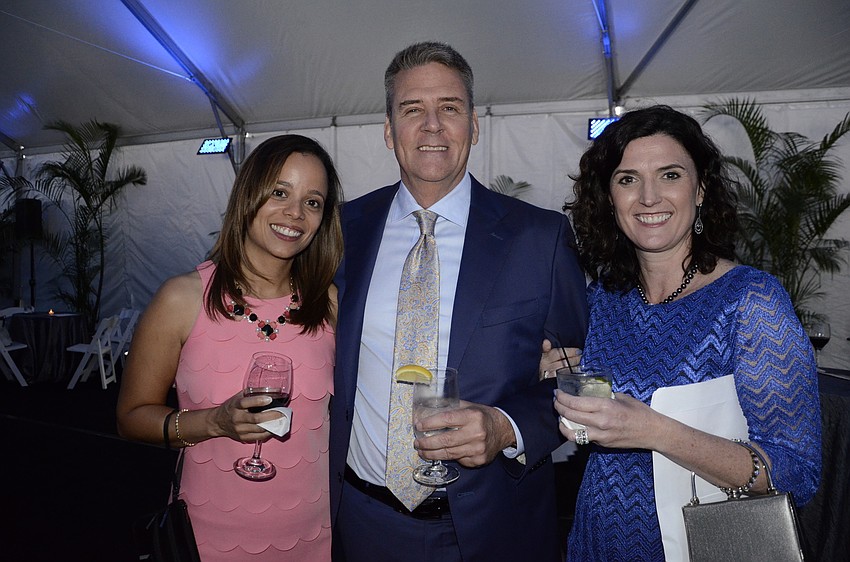 Sandra Swartz, John Kiggen and Elizabeth Frazier