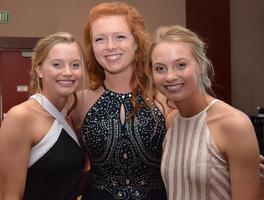 Claire Mizen-Halperin, Ally Merrill and Sarah Mizen-Halperin