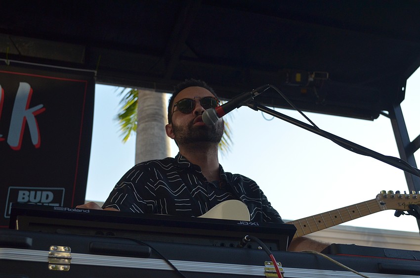 Millionyoung performs at the Harvey Milk Festival.