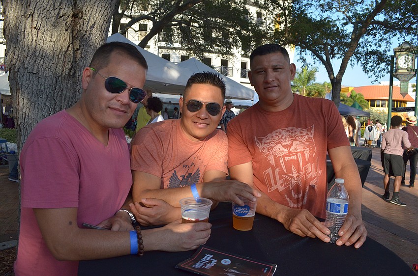 Ramiro Chavez, Juan Lopez and Juan Romo