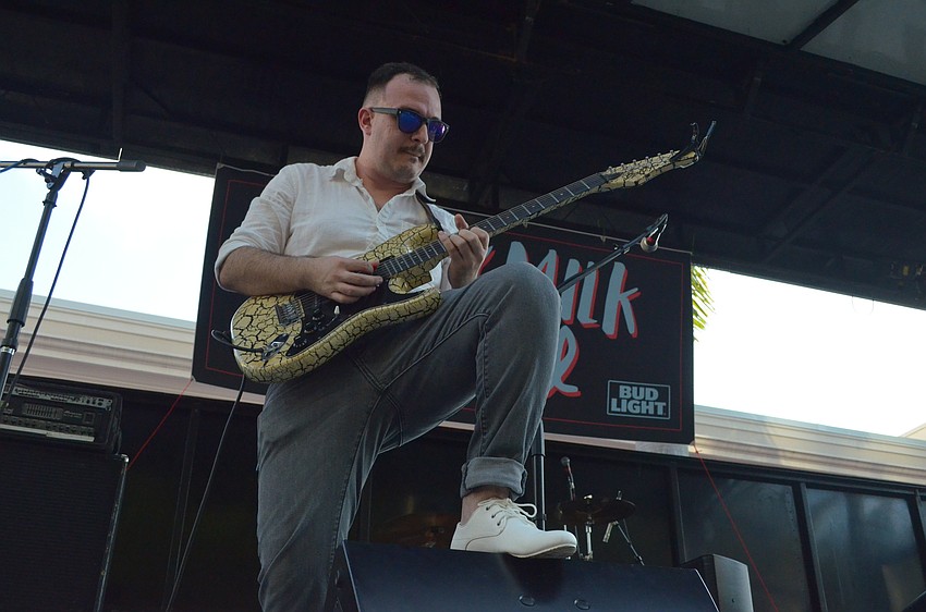 Millionyoung performs at the Harvey Milk Festival.