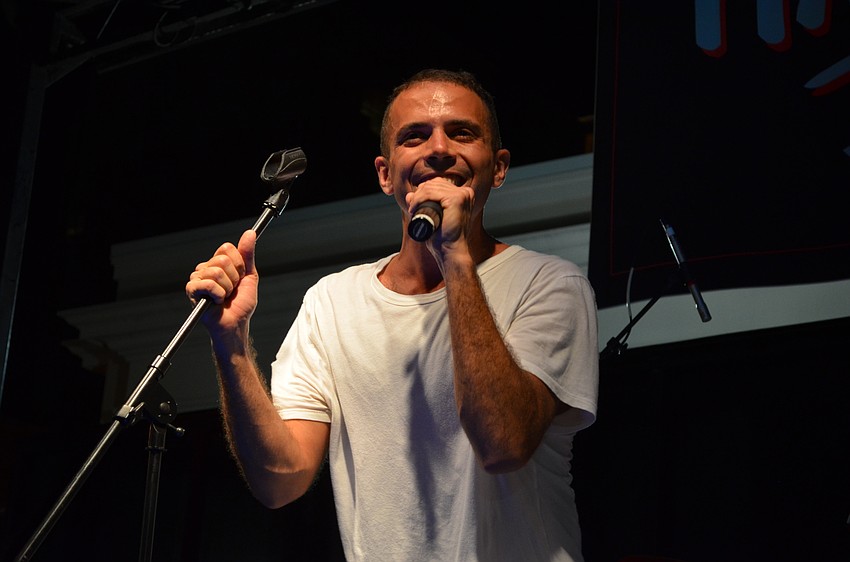 Avan Lava performs at the Harvey Milk Festival.