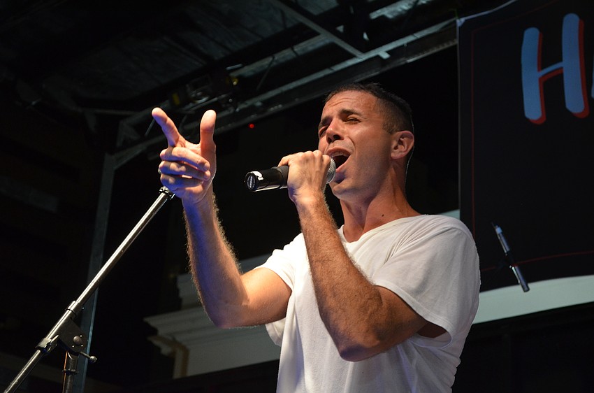 Avan Lava performs at the Harvey Milk Festival.