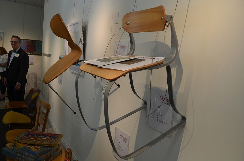 Ironite chairs by the Spurlich and Uhling Co.