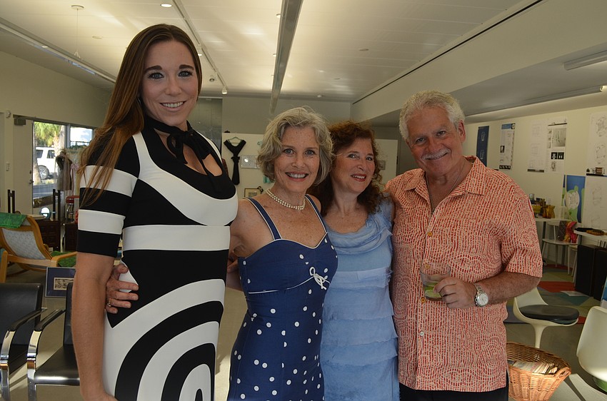 Lathrop Ford, Vicki Chelf, Frida Bagel and Allen Lederman