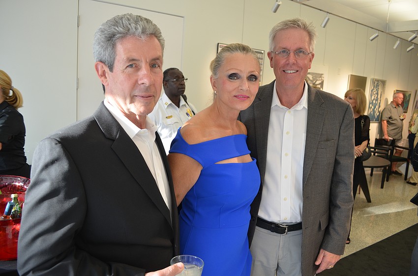 Richard and Maxine Corbett with Guy Peterson