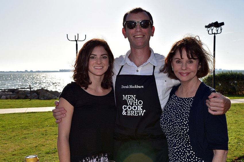 Diana Rocco, Chef Derek Blackburn and Nancy Blackburn