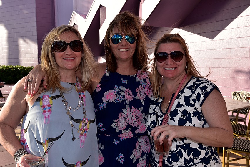 Senna Mahacek, Katie Jackson and Barb Witt